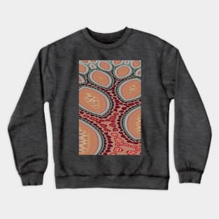 Dotted Abstract Crewneck Sweatshirt